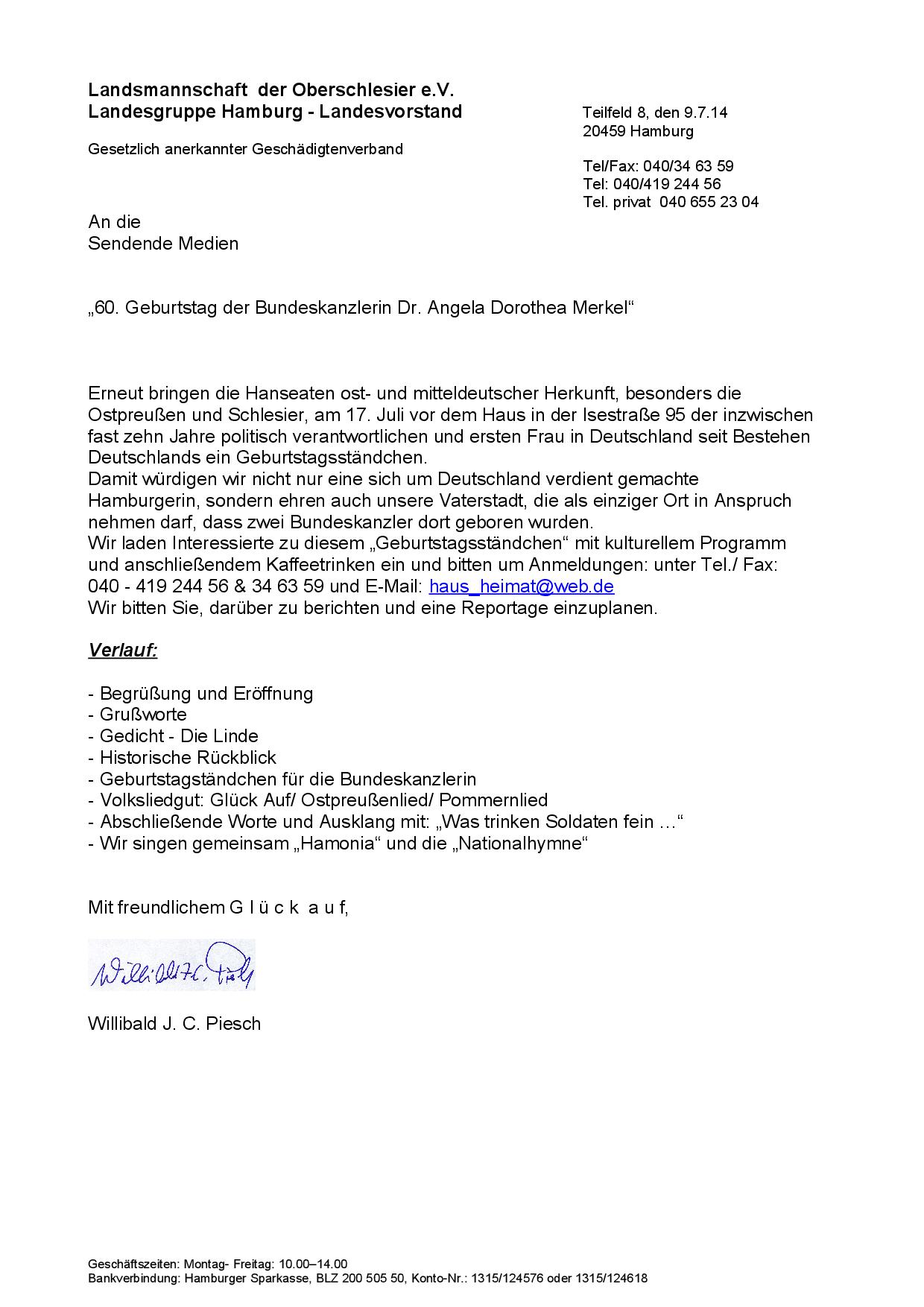 Angela Merkel wird 60